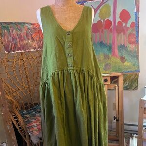 Not Perfect Linen Osaka Dress Small/Medium